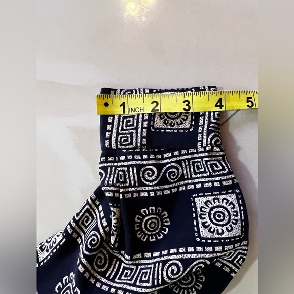 Dana Buchman 100% silk multicolored tunic top Stamped Lightweight blouse Size 12 - Picture 8 of 16